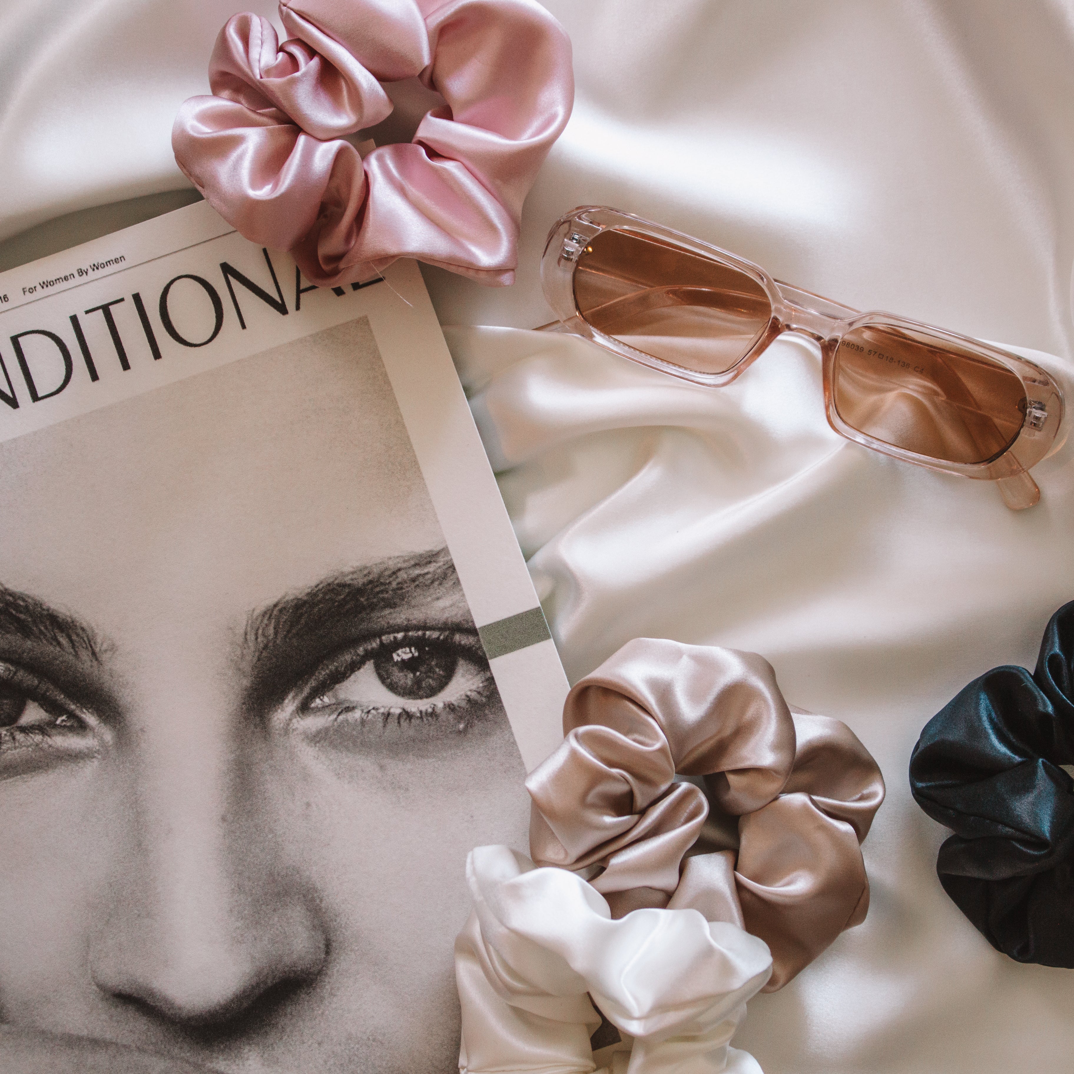 Silk Scrunchie Set