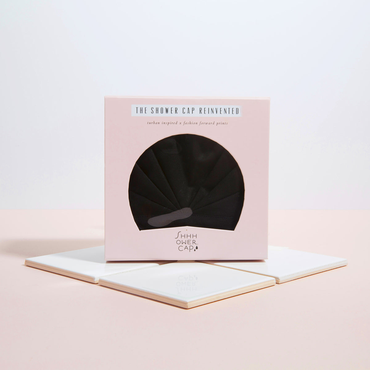 Gift with purchase Shhhowercap The Noir The shower cap reinvented