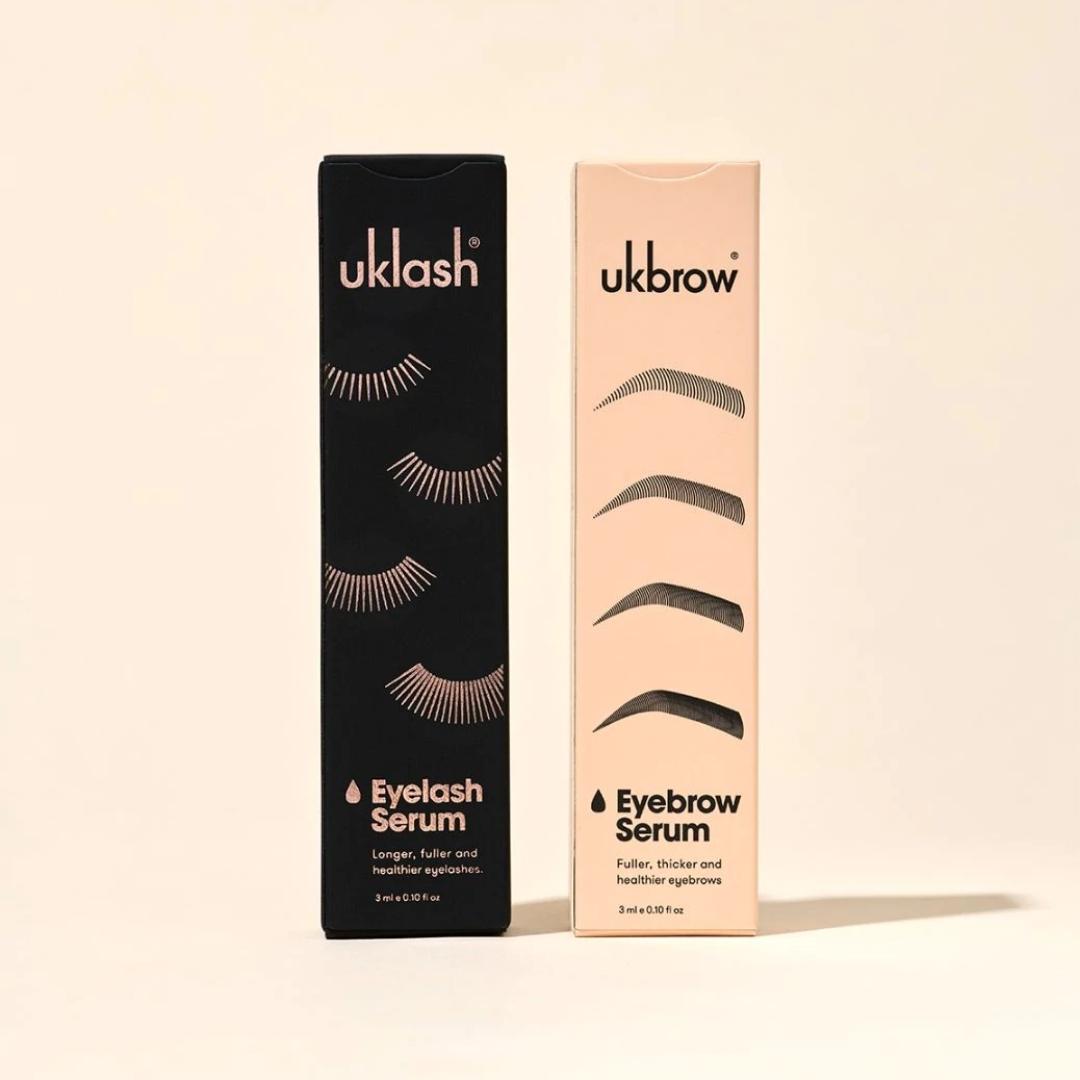 UKLash Eyelash and Eyebrow Serum Bundle